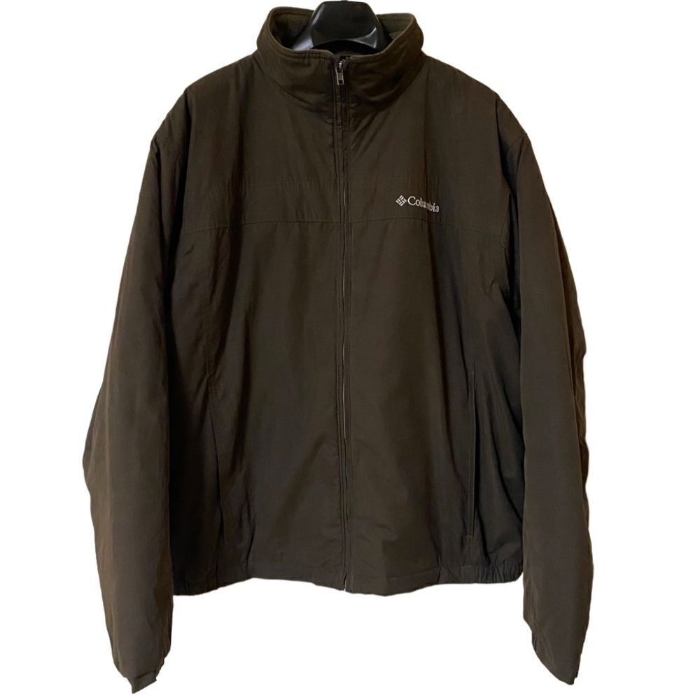 Columbia Men's Brown Northern Voyage 2.0 Fleece Lined Jacket Sz L